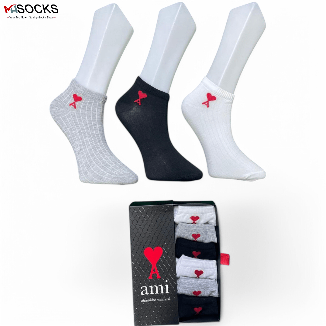 Ankle Socks Combo Pack (6 Pair in 1 Box)