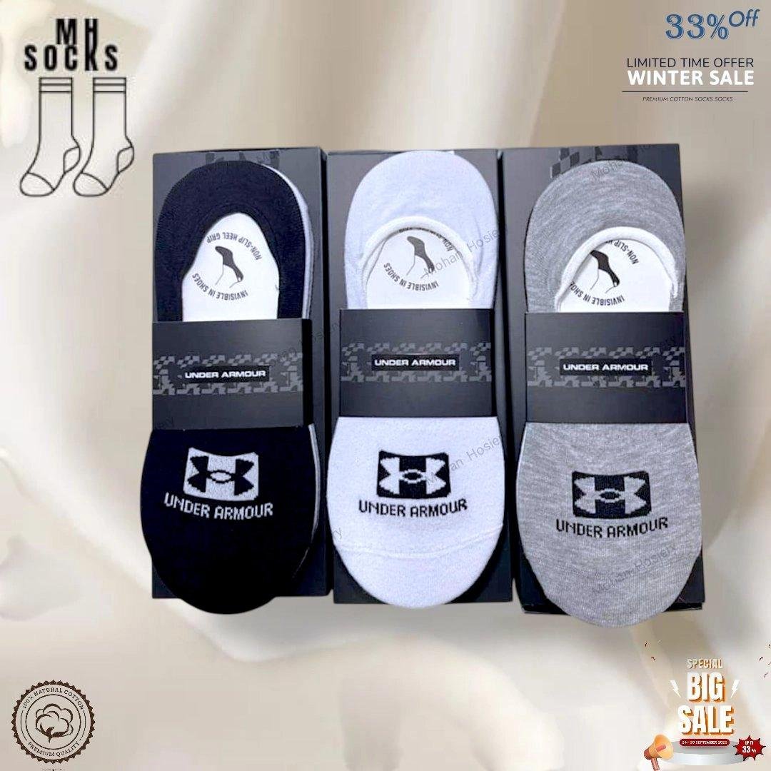 Loafer Socks Combo Pack (6 Pair in 1 Box)