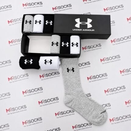 Long Size Socks Combo Pack (6 Pair in 1 Box)