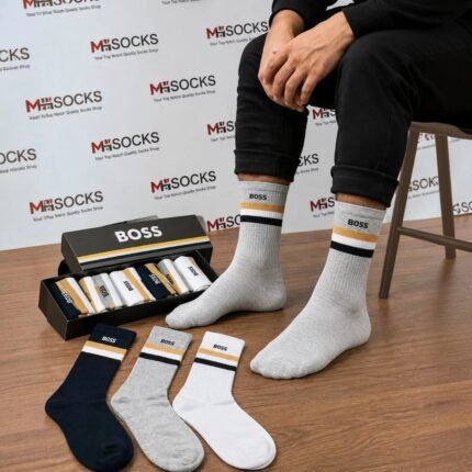 Boss Long Size Socks Combo Pack (6 Pair in 1 Box)