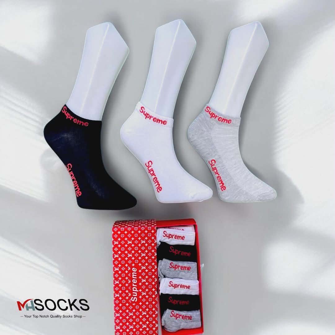 Ankle Socks Combo Pack (6 Pair in 1 Box)
