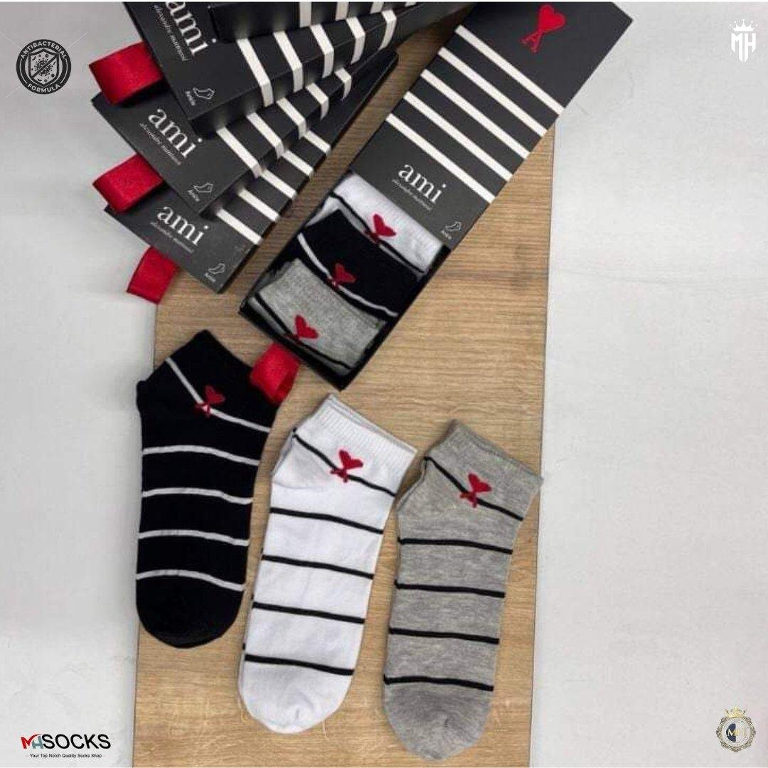 A❤️ Ankle Socks Combo Pack (6 Pair in 1 Box)