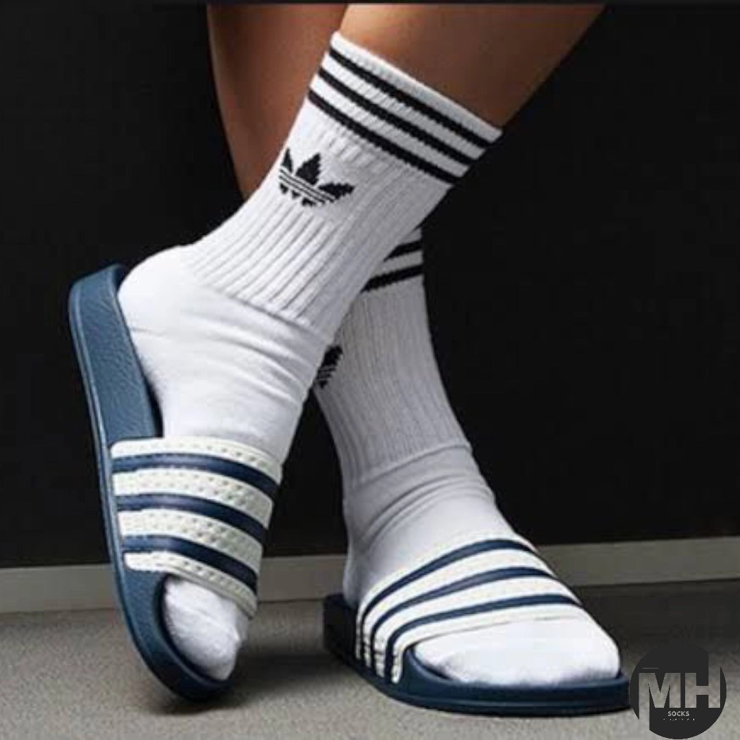 Long white  Socks Combo Pack (6 Pair in 1 Box)