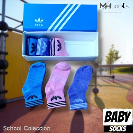 1-4 years  Baby  Socks Combo Pack (6 Pair 1Box)