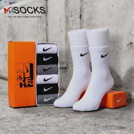 Nike Short Socks Combo Pack (6 Pair in 1 Box)