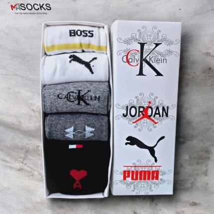 Long Mix Socks Combo Pack (6 Pair in 1 Box)