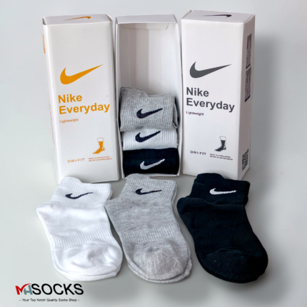 Everyday Nike Short Socks Combo Pack (6Pair in 1 Box)
