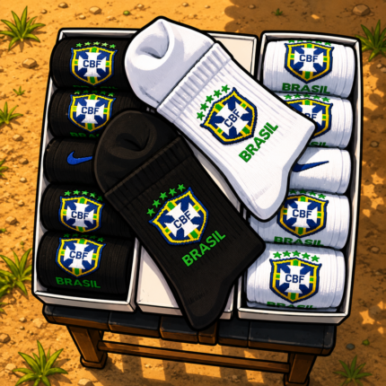 CBF Mid crew Socks Combo Pack (6 Pair in 1 Box)